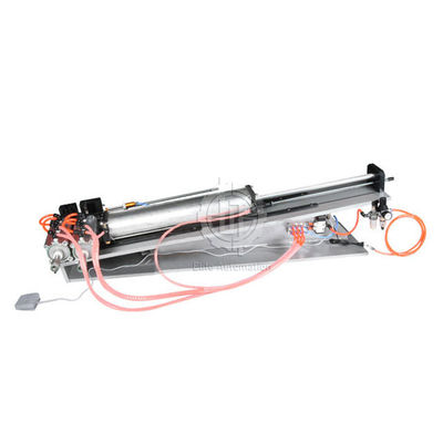 Sbucciatrice pneumatica del cavo, taglierina automatica di lunghezza del cavo del colpo di 200mm
