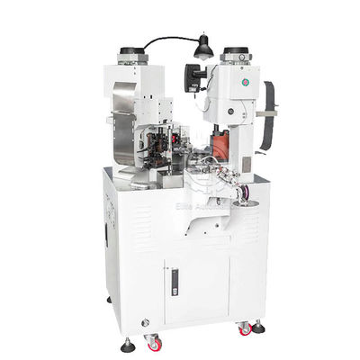 Cavo elettronico del terminale capo completamente automatico due che barra il piegatore della pressa di stampaggio della cinghia ad entrambe l'estremità dell'estremità di pelatura