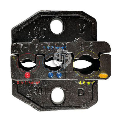 Gamma di piegatura pneumatica del piegatore 0.25-6.0mm2 del cavo del connettore compatto