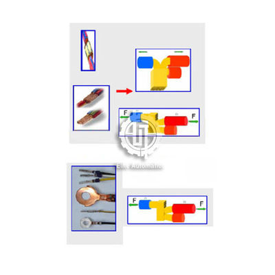 Tester LCD del cablaggio del cavo dell'esposizione 0-1000N per il colpo di resistenza alla trazione 43mm